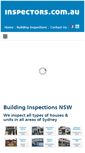Mobile Screenshot of inspectors.com.au